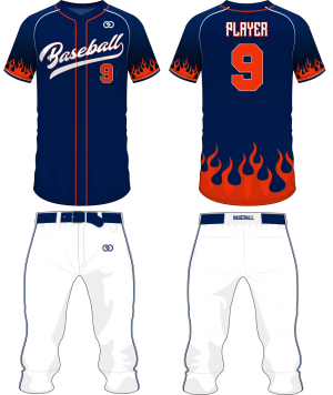 Custom Kids & Youth Baseball Jersey With Pipingpersonalized 