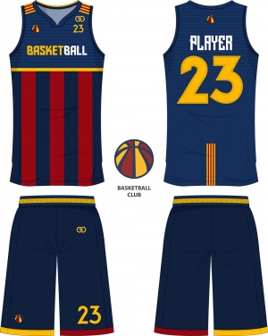Custom sublimated basketball uniforms
