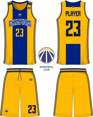 Source Custom made sublimation yellow basketball jersey and shorts